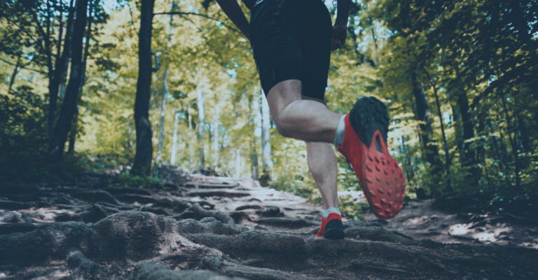 Runner in the Forest