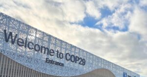 COP29 Entrance