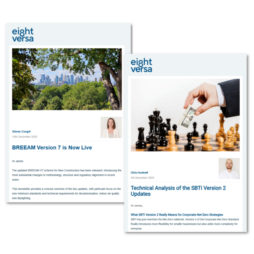 Eight Versa - Newsletter Samples